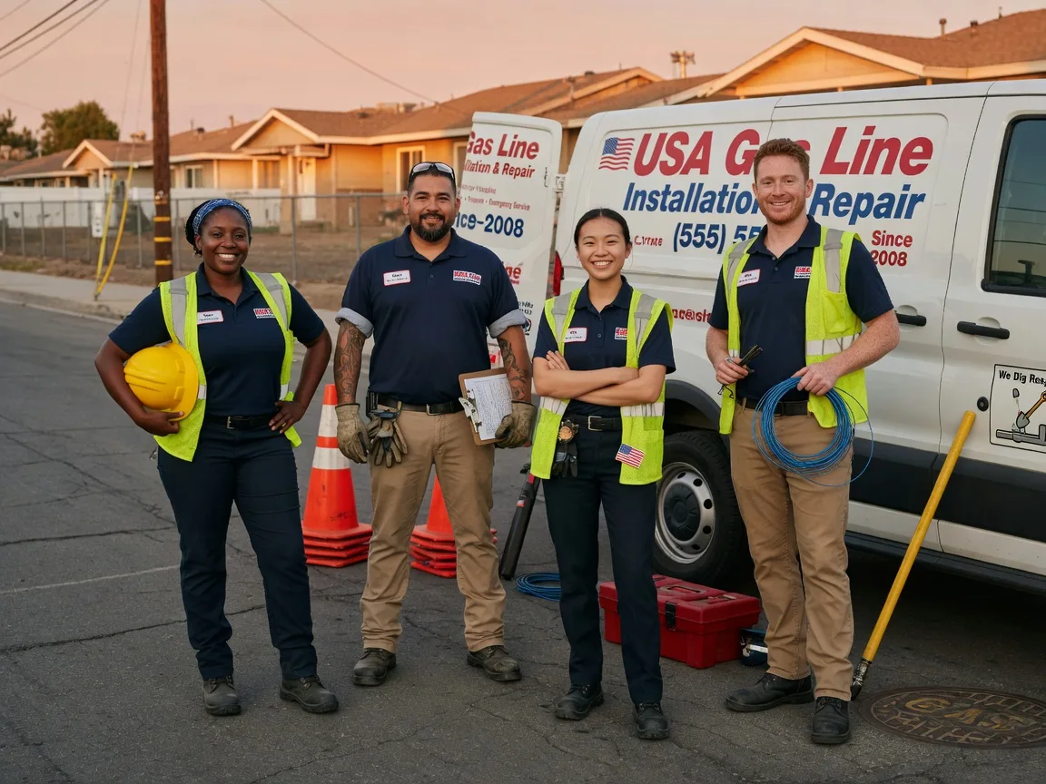 Gas Line Installation company in Sturkie, AR